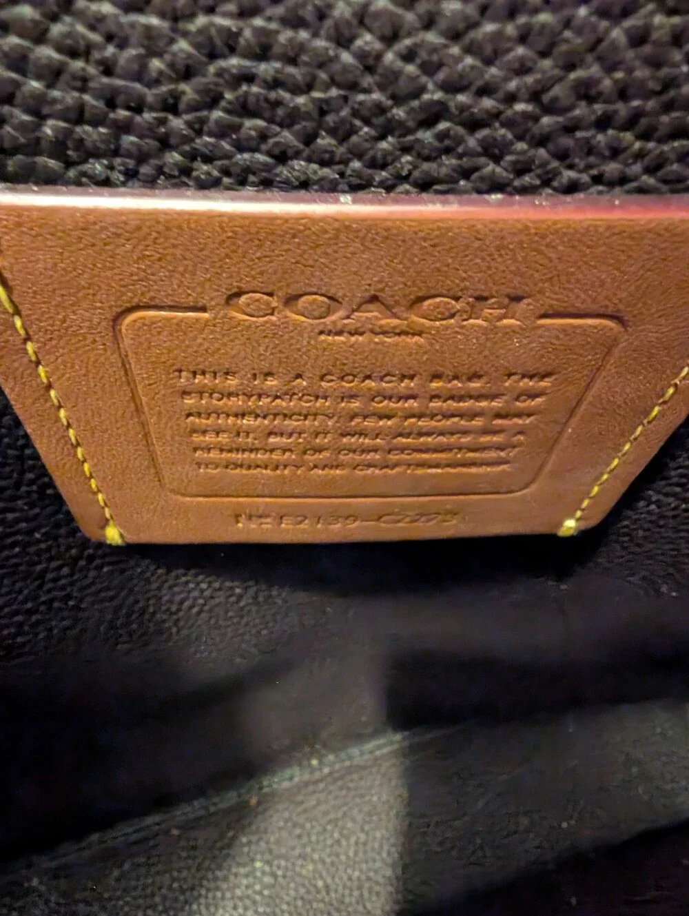 Coach Tyler Leather Carryall